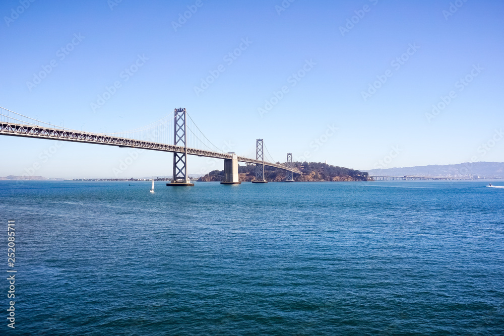 Naklejka premium Bay Bridge, San Francisco