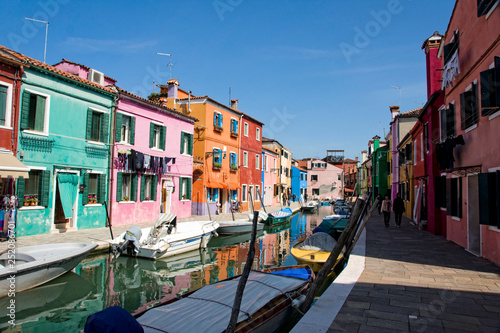 Quadro em tela Burano, Venice, italy, Europe