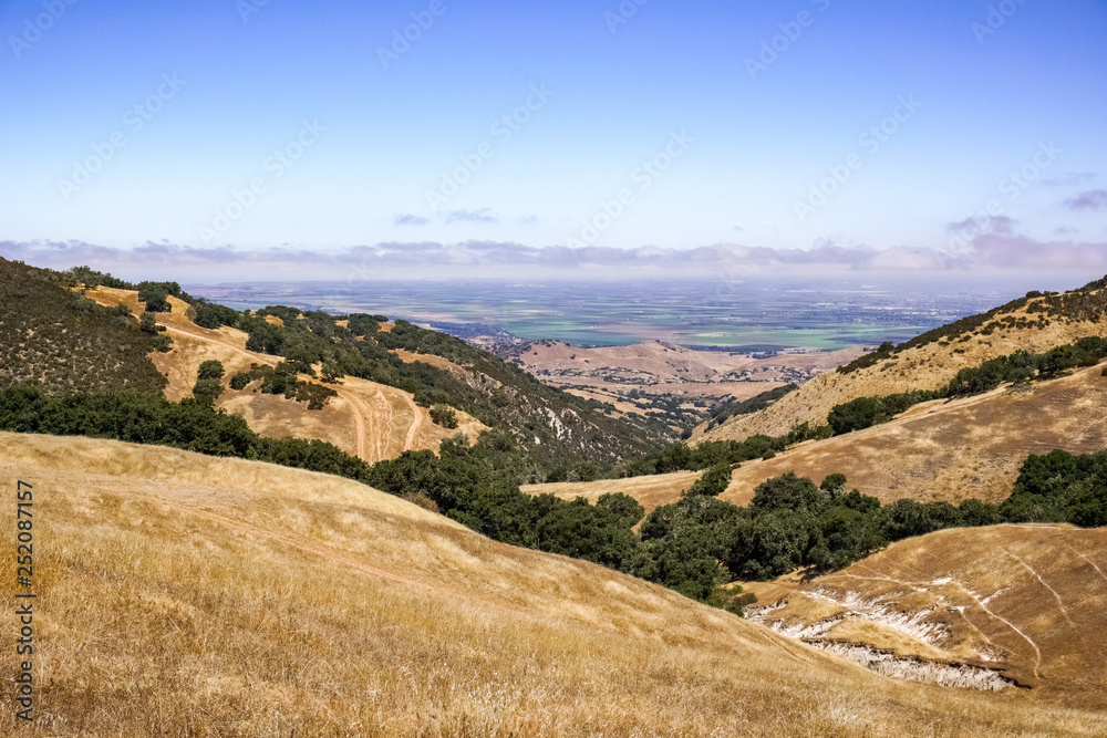 Views towards Salinas from Toro Park, California