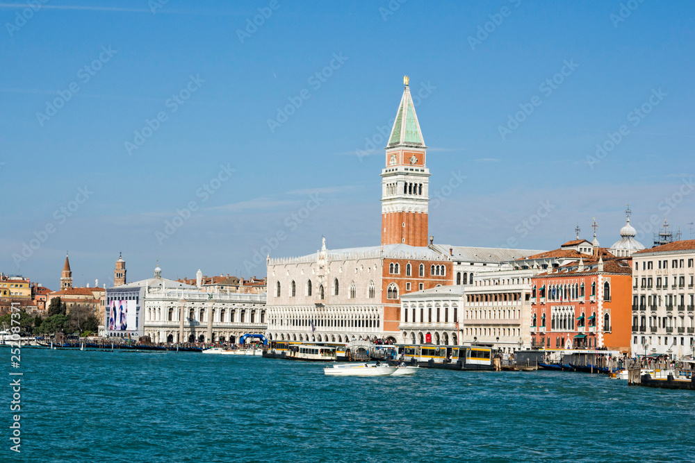 St. Mark's Square, Piazza San Marco, Veneto, Venice, Italy.