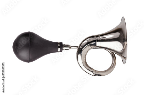 Metal curved horn