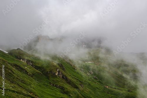 fog in mountains