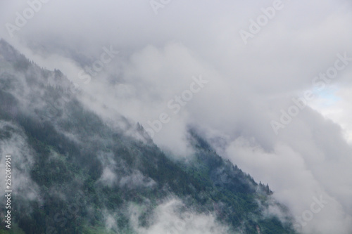clouds in mountains © Vitaly