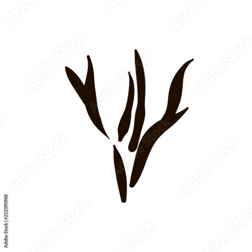 Vector woman vagina Icon illustration on white background