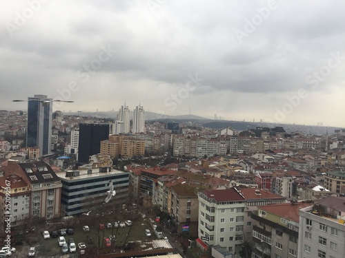 Moody sky in Istanbul