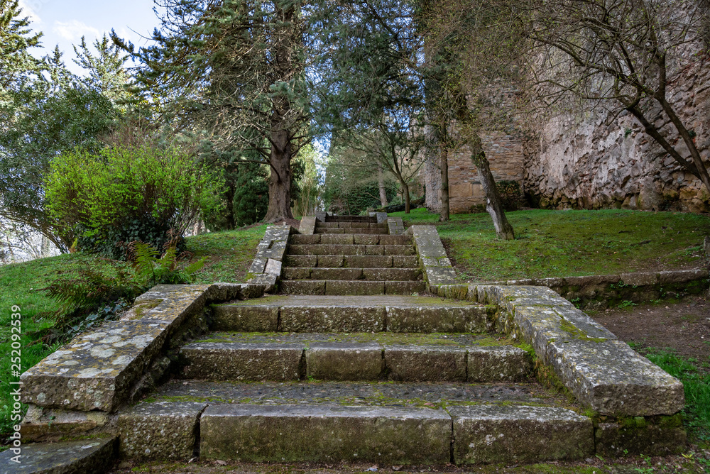 Stone Path in Girona, Spain