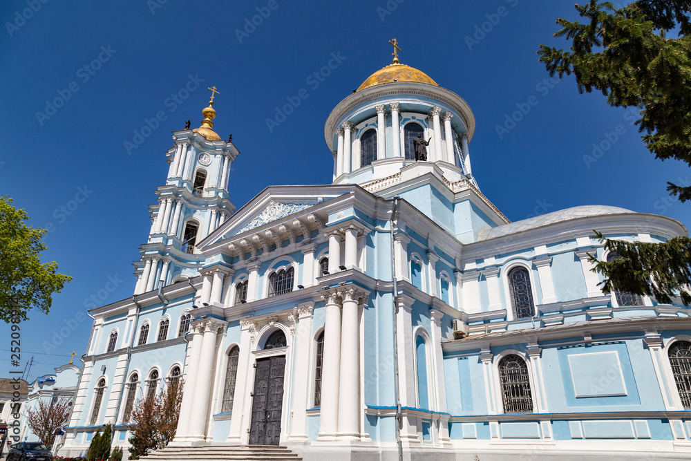 Ancient Savior Transfiguration Cathedral. City Sumy, Ukraine