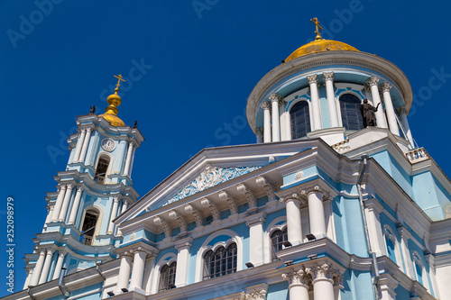 Ancient Savior Transfiguration Cathedral. City Sumy, Ukraine