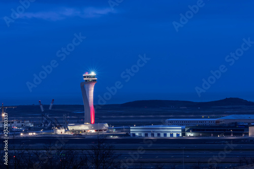 Istanbul / Turkey - January 13, 2019: New Airport Terminal in Istanbul. Third Istanbul Airport