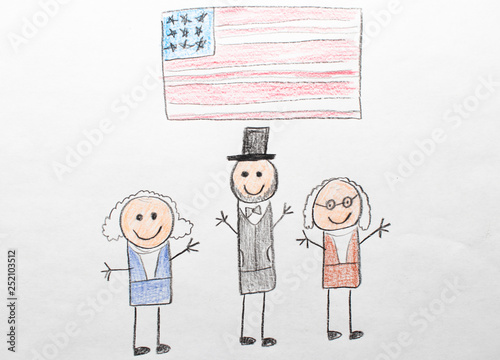 Kids drawings of Presidents