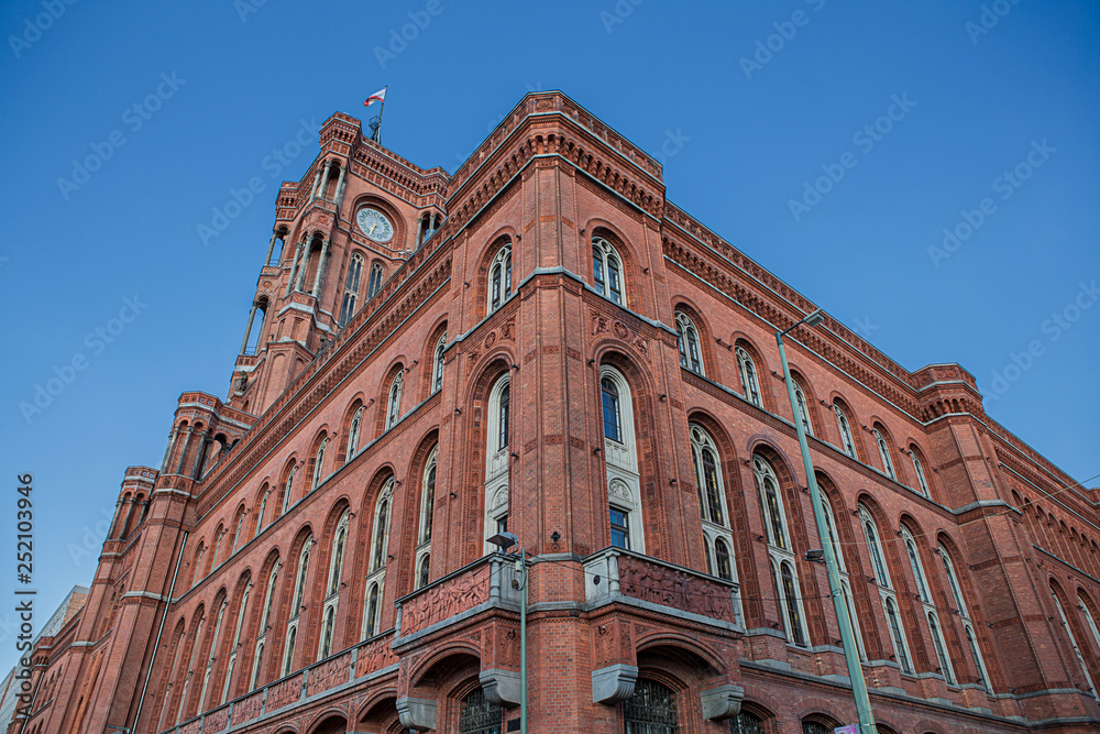 Rotes Rathaus in Berlin, Germany