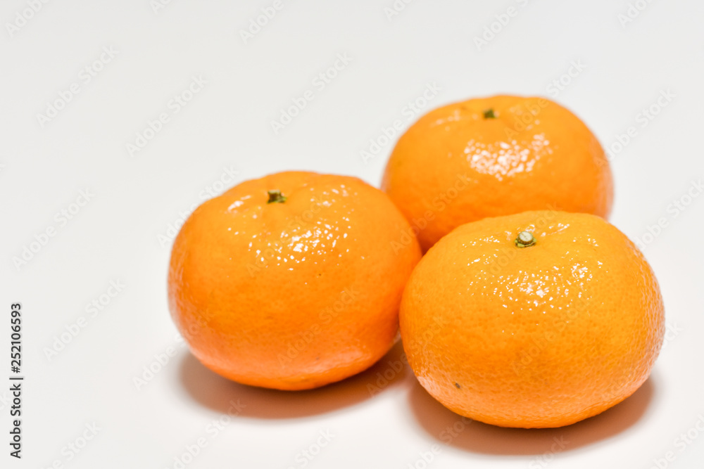 Tangerines, citrus fruits.