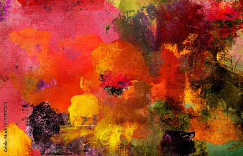 malerei texturen abstrakt querformat
