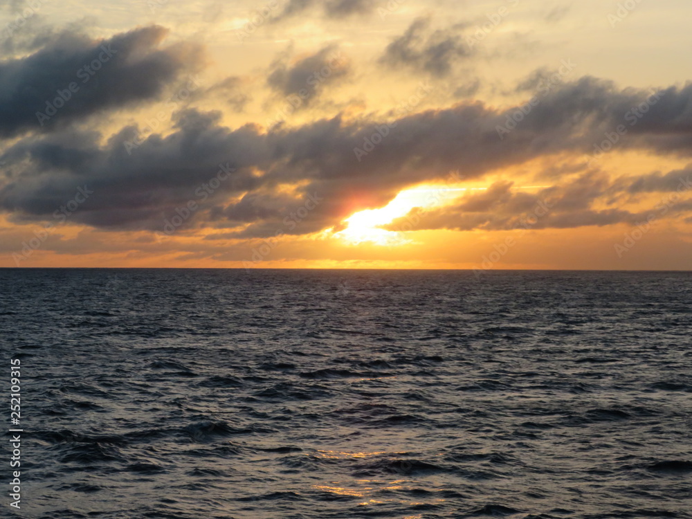 Naklejka premium Fifty Shades of the Sea