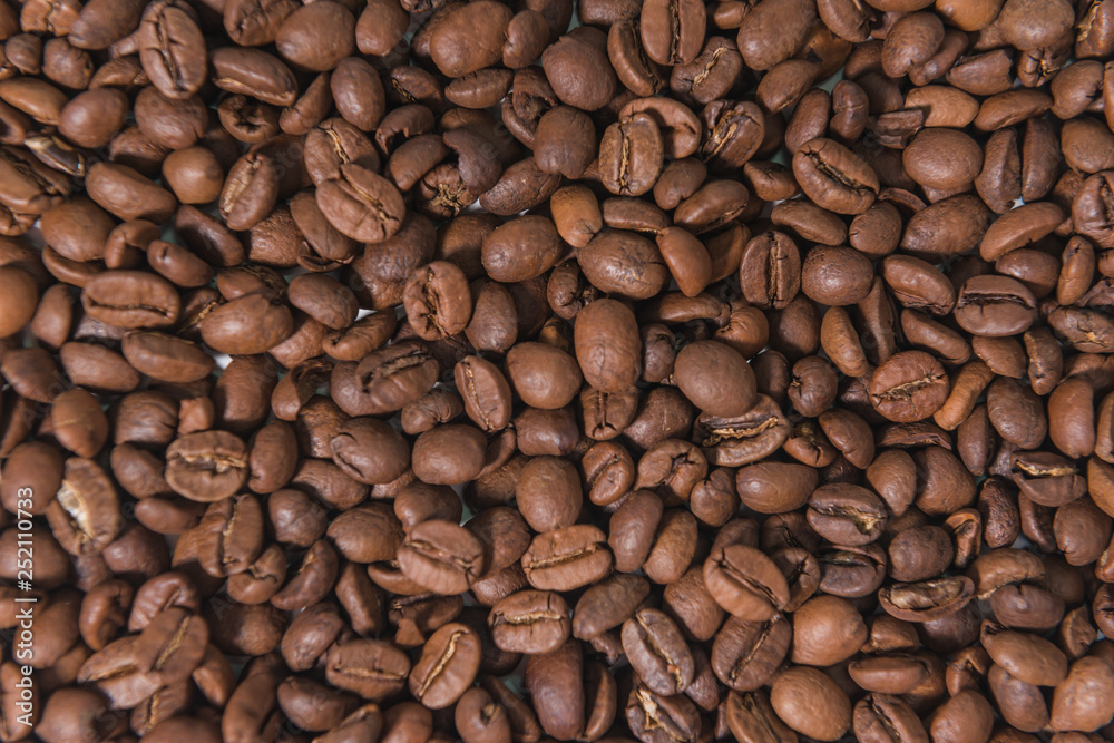 Coffee Beans Textured Background Coffee Beans Textured Background