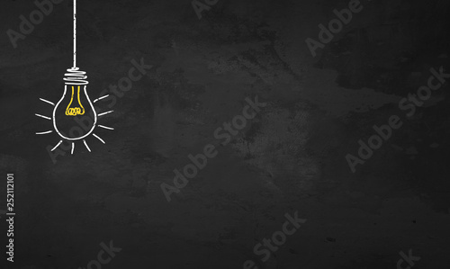 Chalkboard Light Bulb