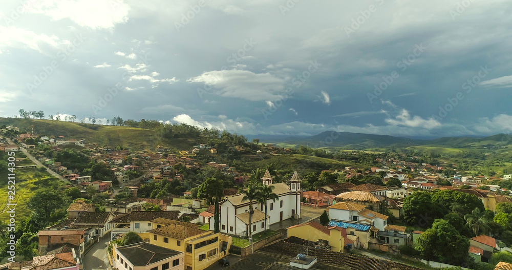 Aerial imagery of Conceição do Mato Dentro
