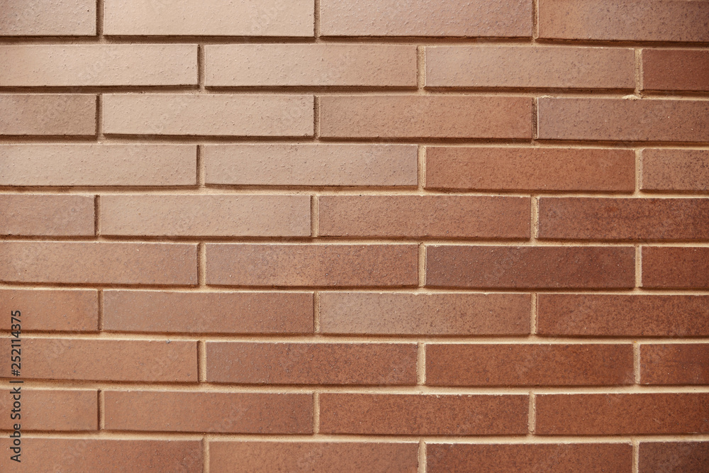 Obraz premium Old red brick wall background texture