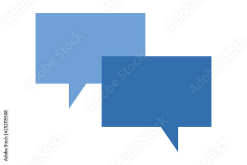 speech bubble squares