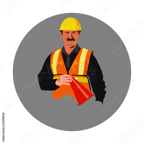 Road worker