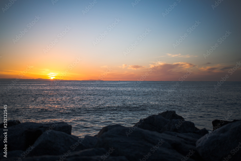 Ocean Summer Sunset 05