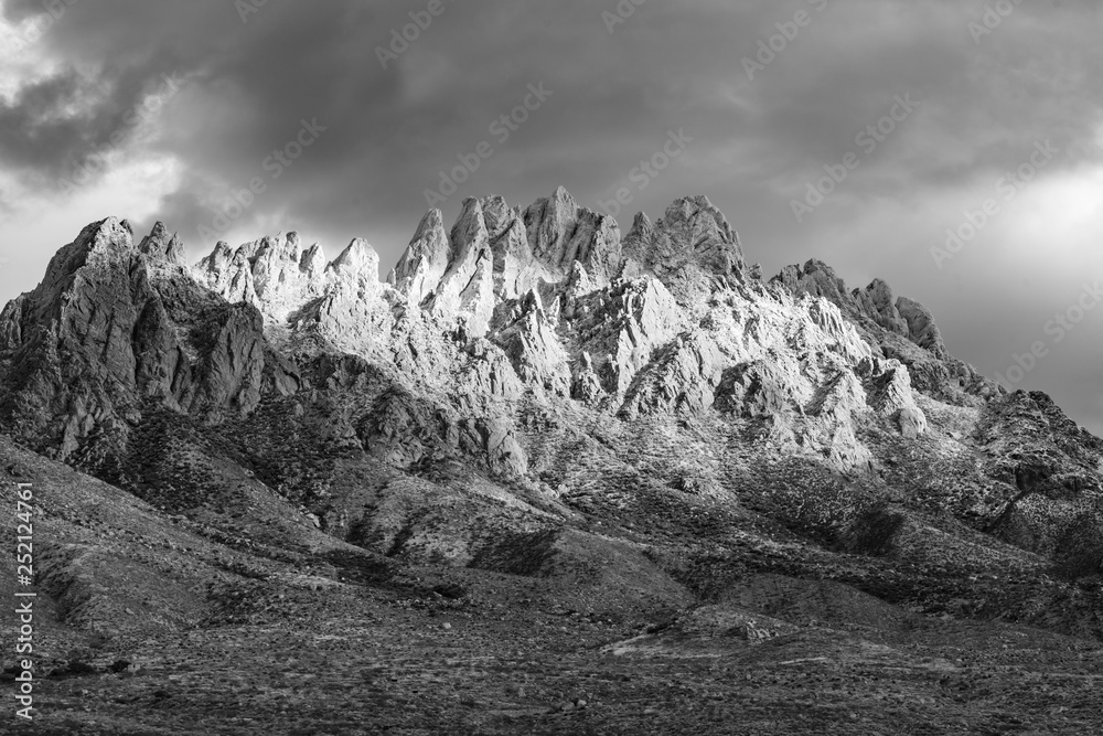 Beautiful snow capped Organ Mountains Beautiful snow capped Organ Mountains