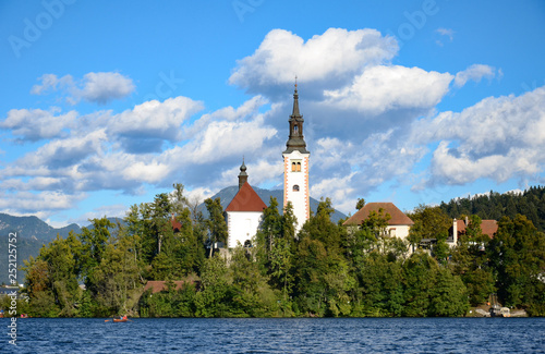 Bled castle in the summer