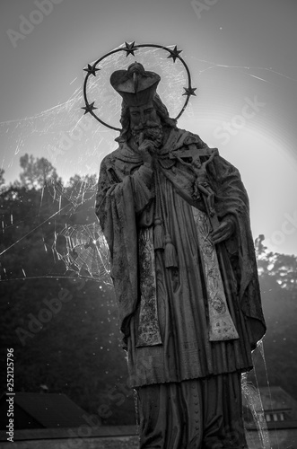 Religious statue b&g