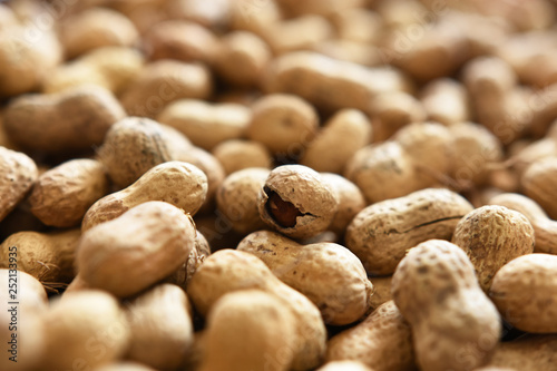 Roasted Peanuts Background