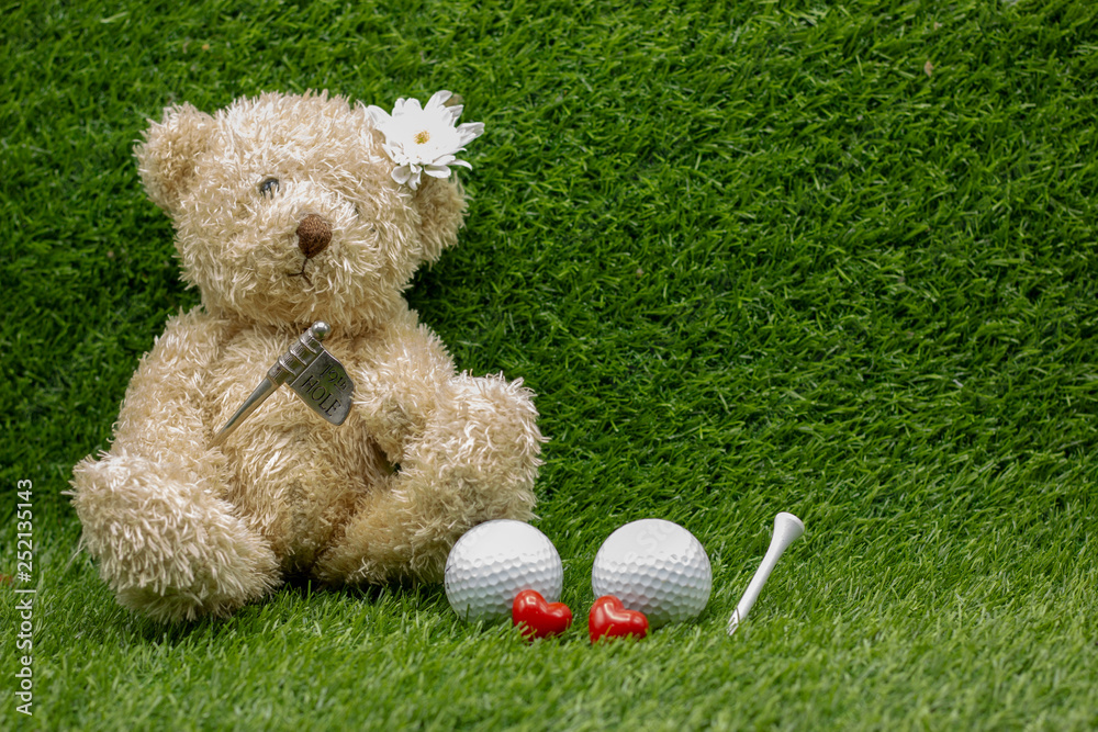 Obraz premium to golfer with love