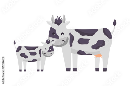 cow and calf