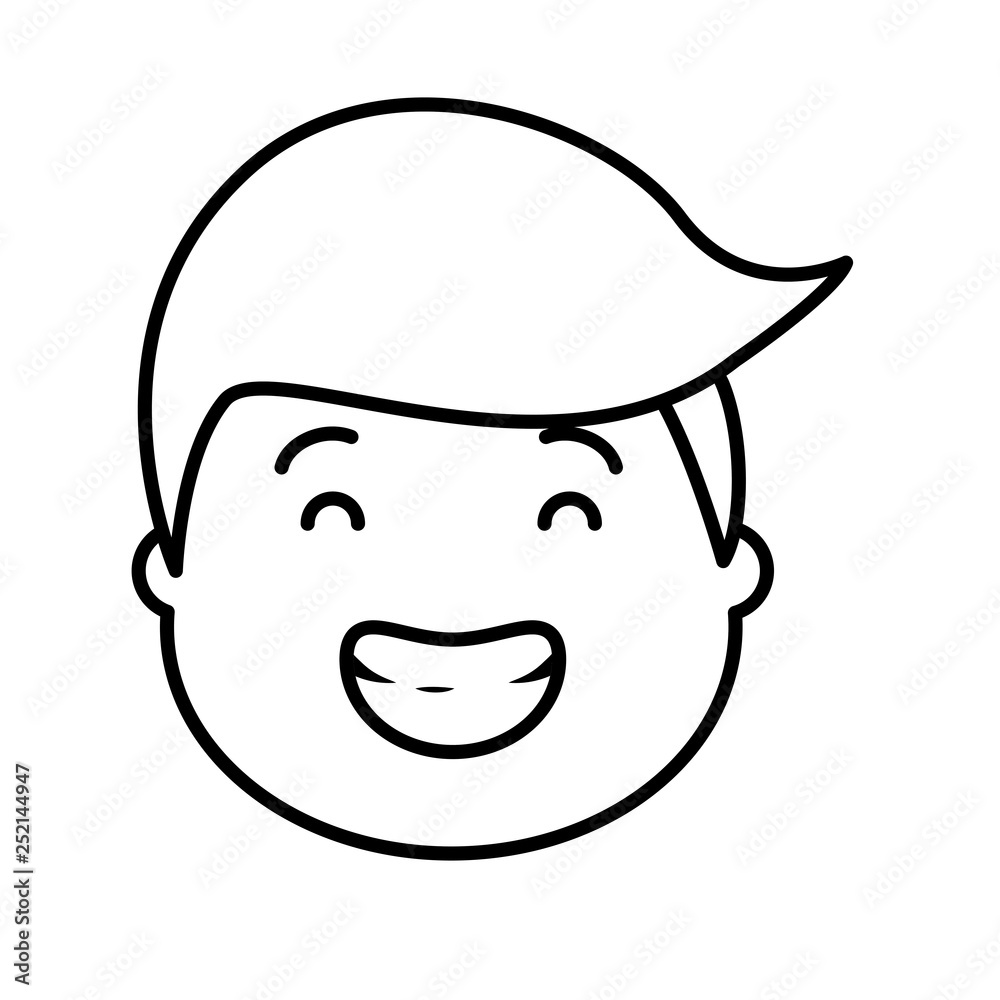 smiling man face smiling man face