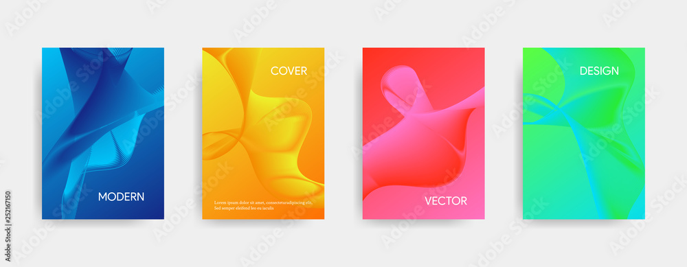 Vector abstract banner design.