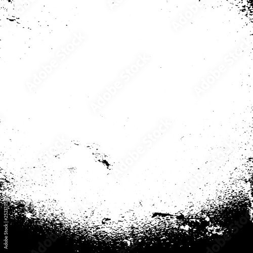 Grunge texture for decoration.Vector black template background