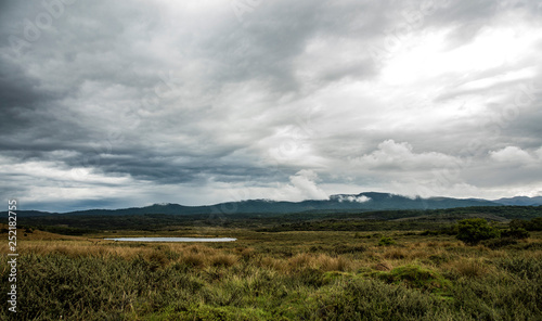 Cloud formations on the moorlands