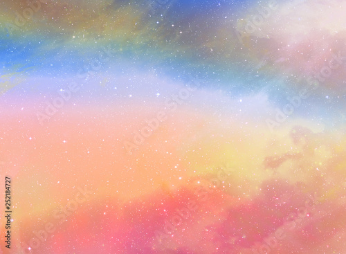 Holi abstract space background