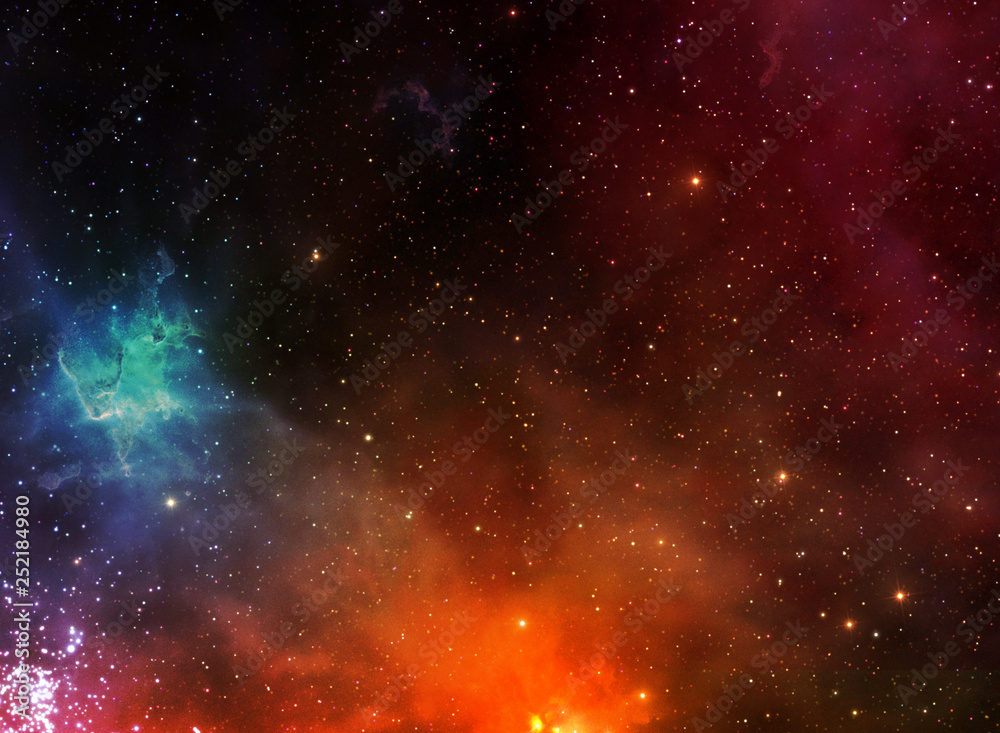Fototapeta premium Holi abstract space background