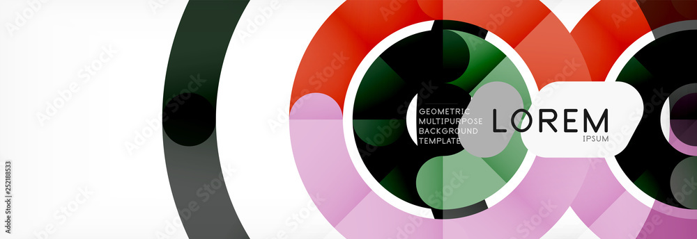 Circular lines design background Circular lines design background