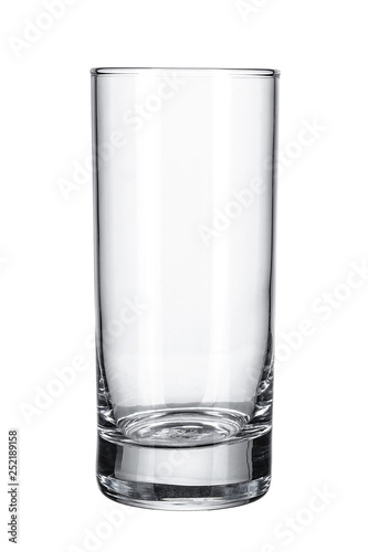 Wallpaper Mural empty water glass on white background Torontodigital.ca