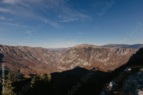 Zabljak in Montenegro   mountain view.