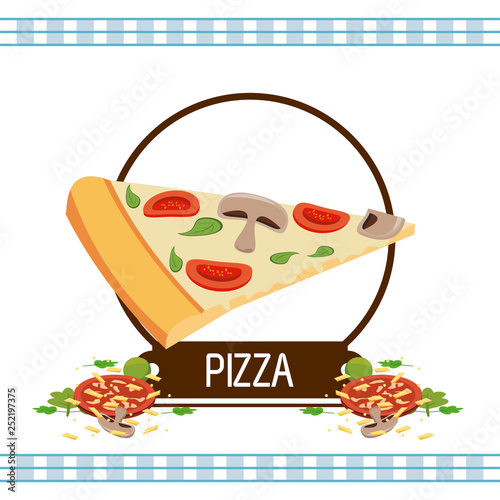 Pizza restaurant fast food