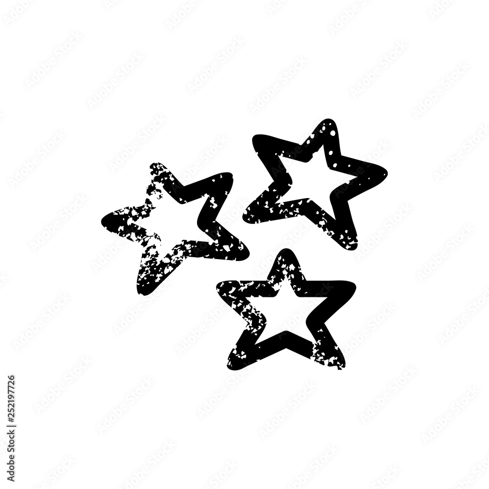 star shapes distressed icon star shapes distressed icon