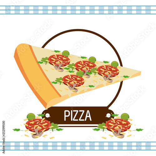 Pizza restaurant fast food