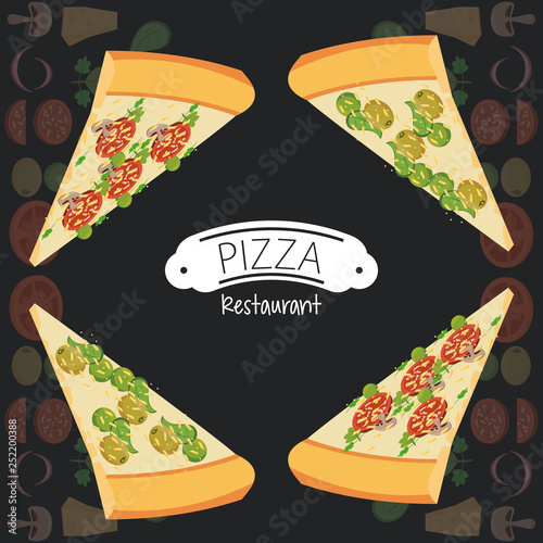 Pizza restaurant fast food