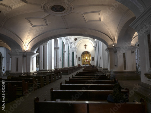 Antigua  Guatemala  Interior of Catedral de San Jos  