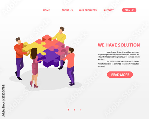 business consulting concept. vector