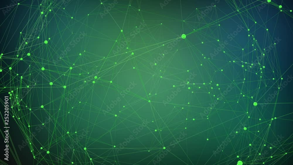 green background with rotating plexus green background with rotating plexus