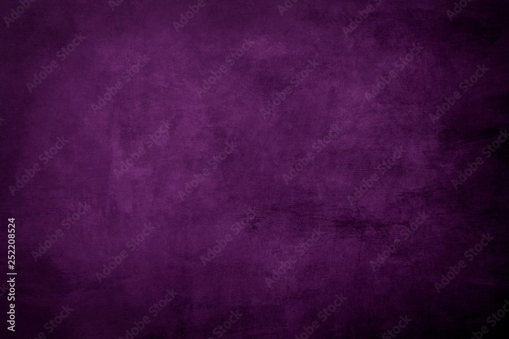 Violet grungy distressed canvas bacground