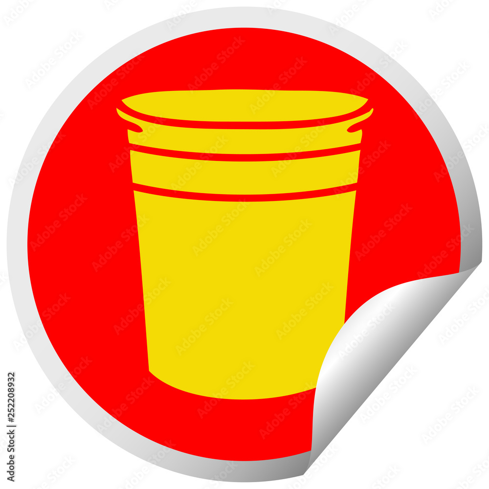 quirky circular peeling sticker cartoon plant pot quirky circular peeling sticker cartoon plant pot