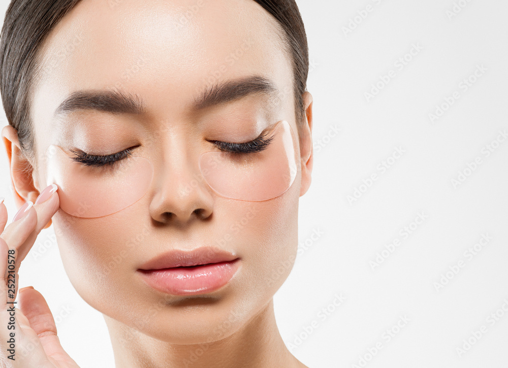Eyes cosmetic mask healthy eye skin woman beauty